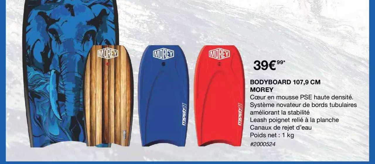bodyboard 107.9 cm morey