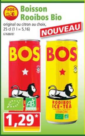 bos boisson rooibos bio
