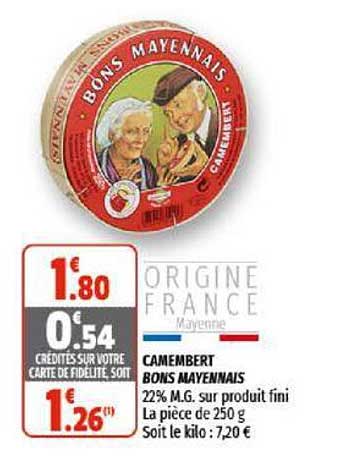 camembert bons mayennais