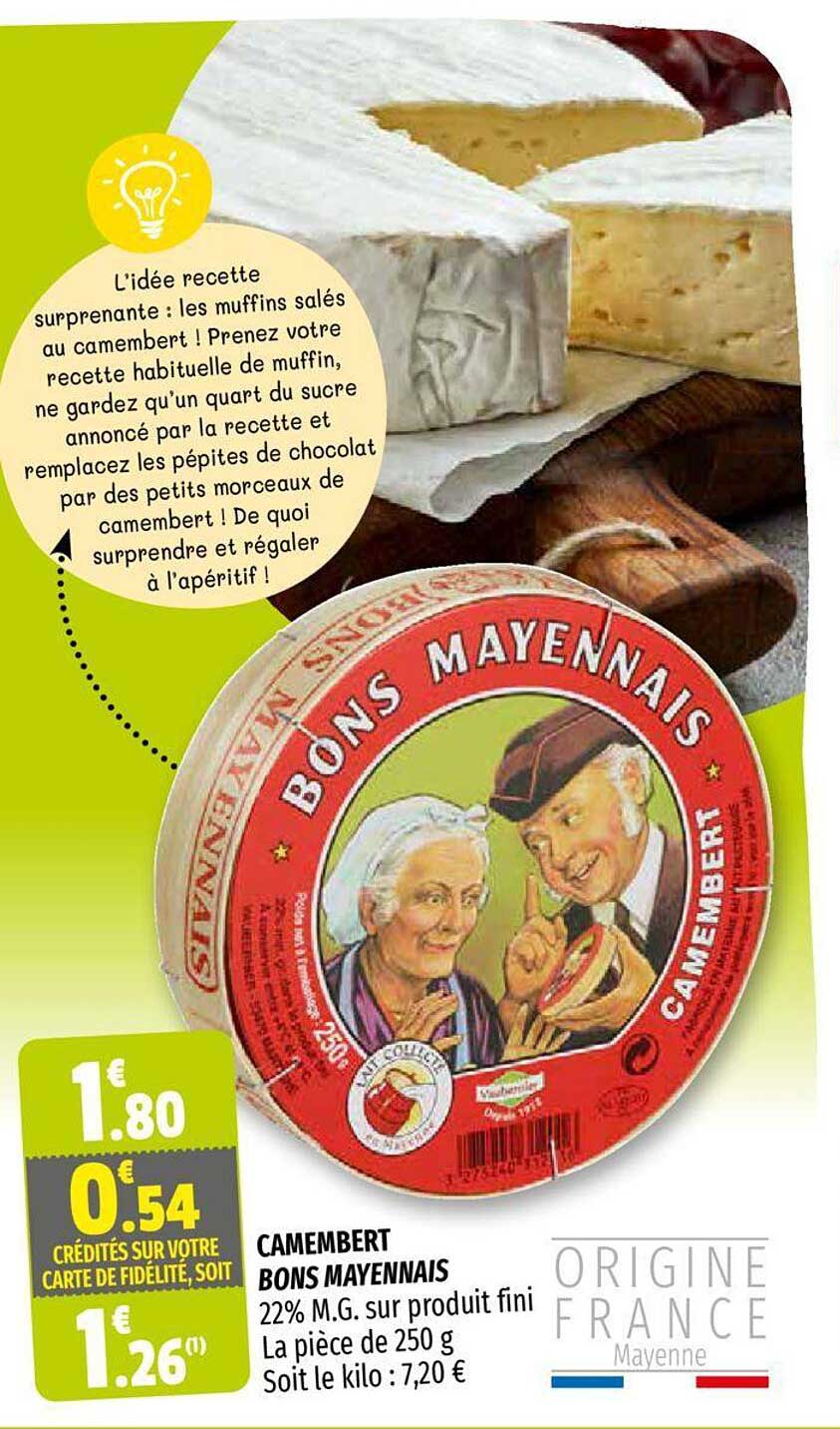 camembert bons mayennais