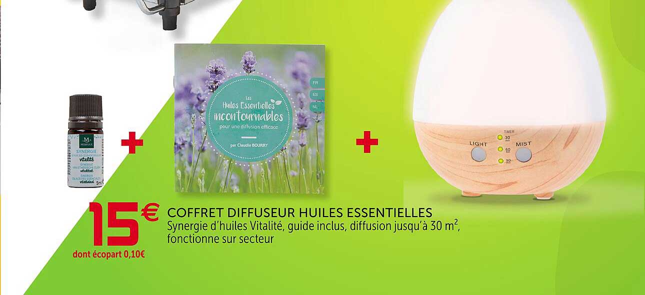 coffret diffuseur huiles essentielles