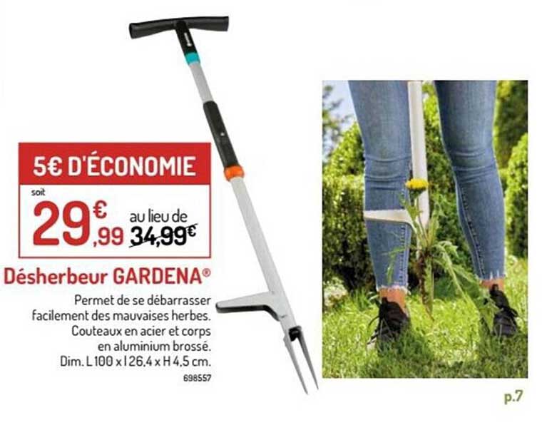 désherbeur gardena