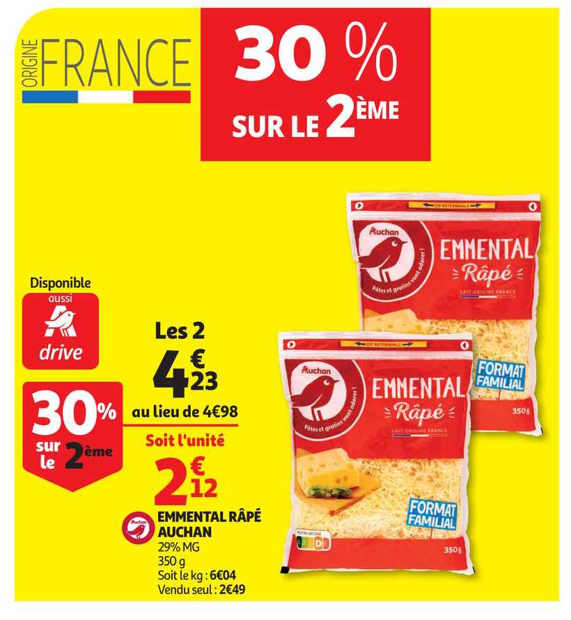 Emmental Rape Auchan