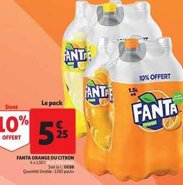 Fanta Orange Ou Citron