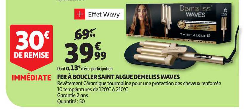 fer a boucler saint algue demeliss waves