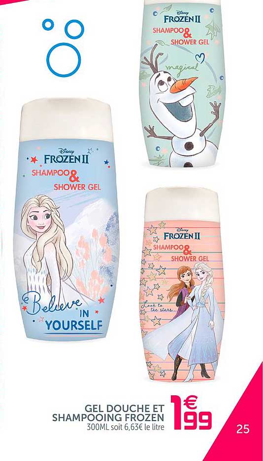 Gel Douche Et Shampooing Frozen