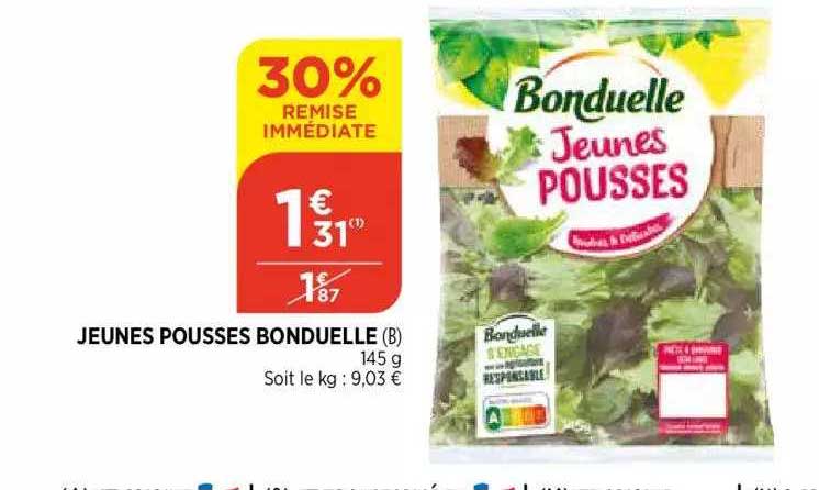jeunes pousses bonduelle