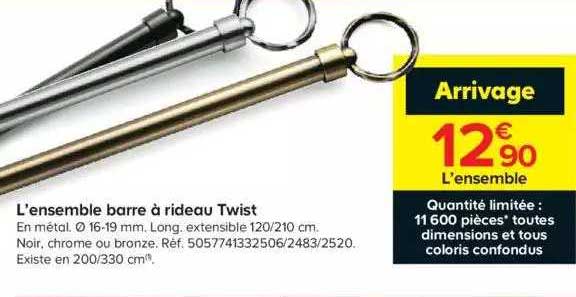 l'ensemble barre à riderau twist