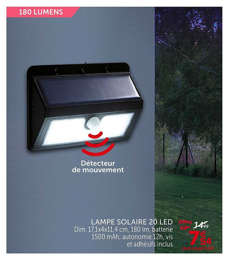 Lampe Solaire 20 Led