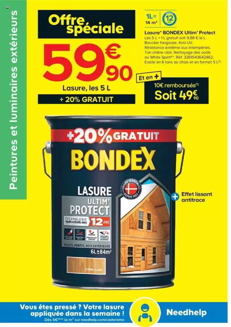 Lasure Bondex Ultim'protect