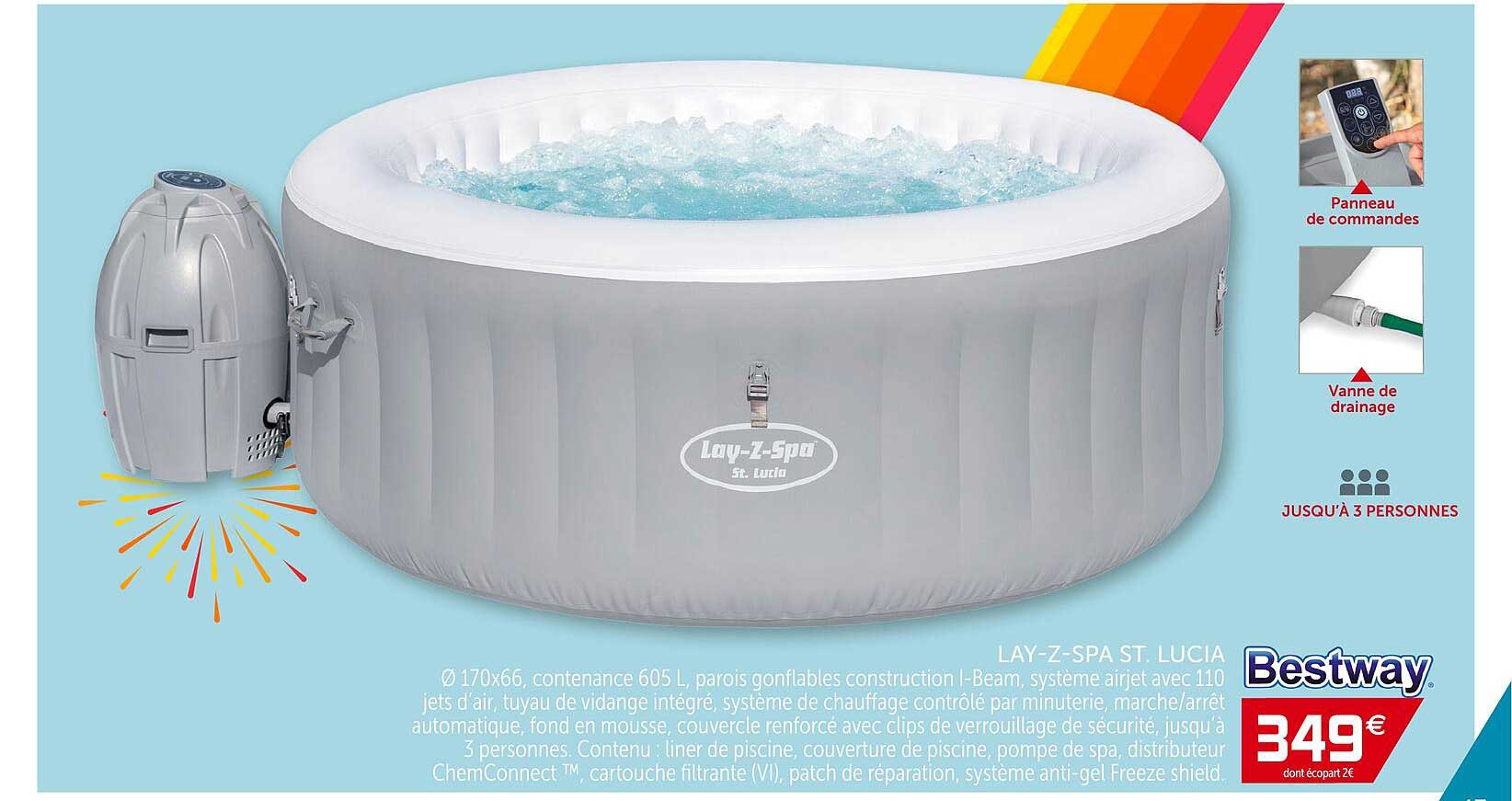 lay-z spa st. lucia bestway