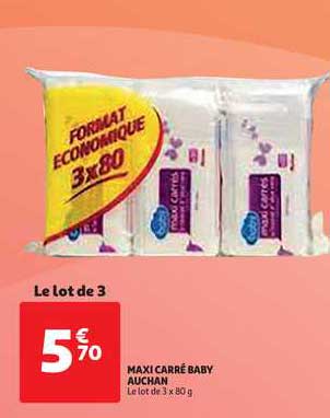 Maxi Carre Baby Auchan
