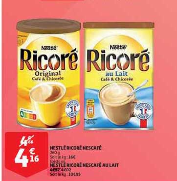 Nestle Ricore Nescafe  Of Nestle Ricore Nescafe Au Lait