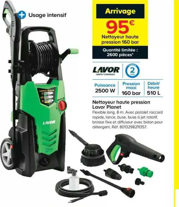 nettoyeur haute pression lavor planet