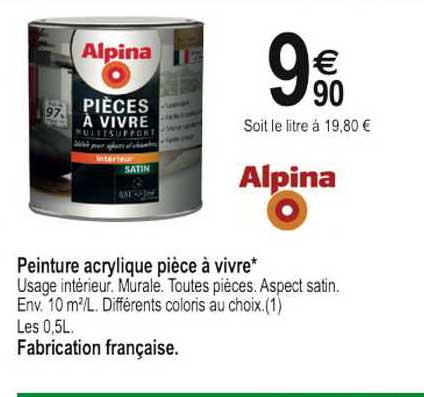 Peinture Acrylique Piece A Vivre