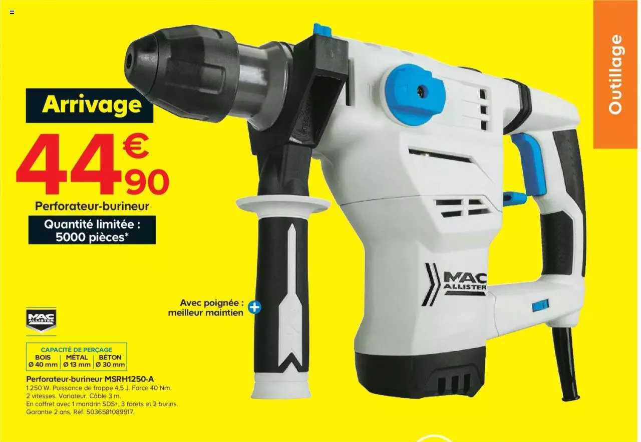 perforateur-burineur msrh1250-a