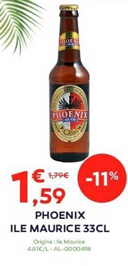 phoenix ile maurice 33cl