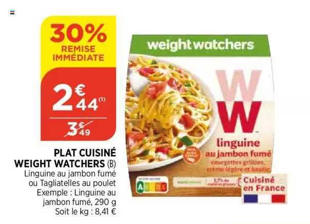 plat cuisine weight watchers