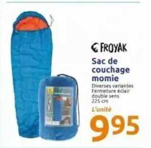Sac De Couchage Momie Froyak