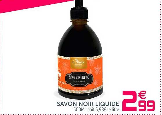 Savon Noir Liquide