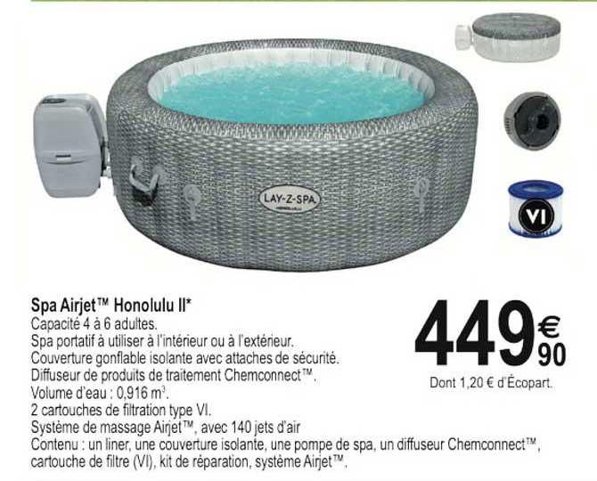 spa airjet honolulu ii