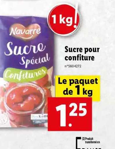Sucre Pour Confiture