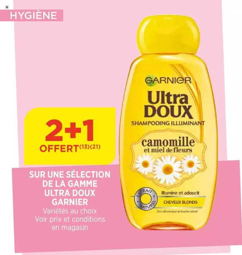 Sur Une Selection De La Gamme Ultra Doux Garnier
