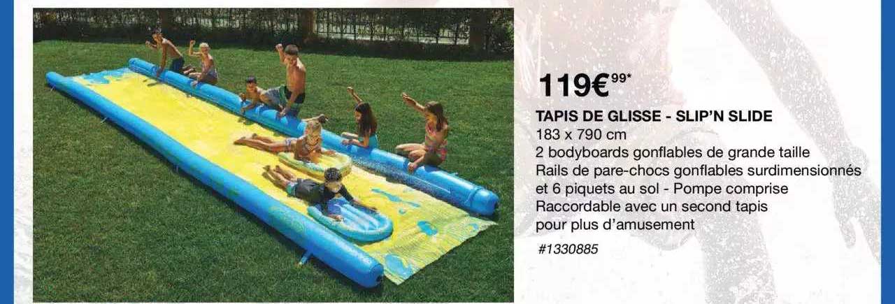 tapis de glisse - slip'n slide