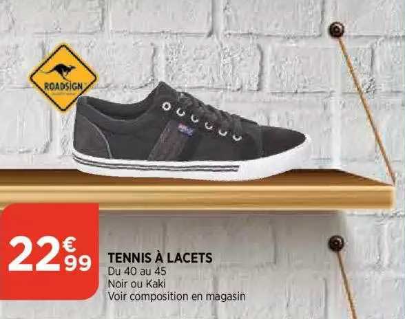 tennis a lacets