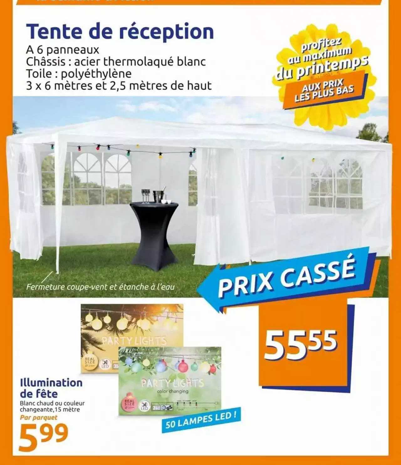 Tente De Réception Illumination De Fête