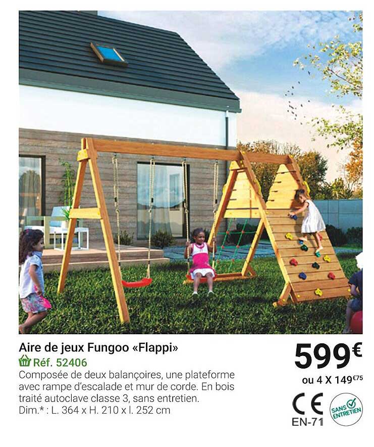 Aire De Jeux Fungoo «flappi»
