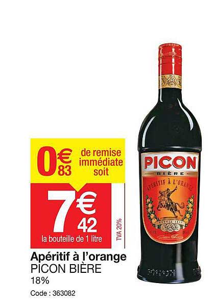 apéritif à l'orange picon bière