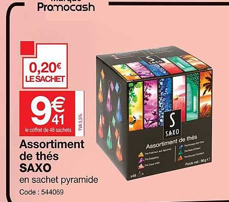 Assortiment De Thés Saxo