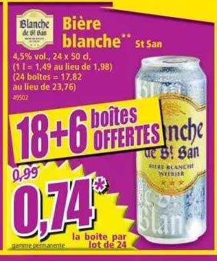 Bière Blanche St San