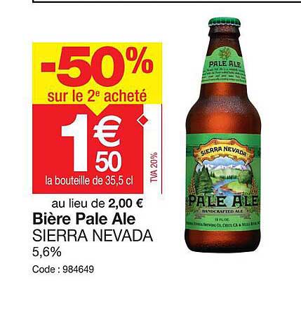 bière pale ale sierra nevada