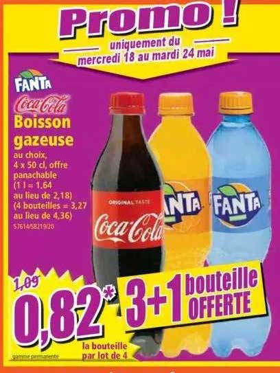 Boisson Gazeuse Fanta, Coca-cola
