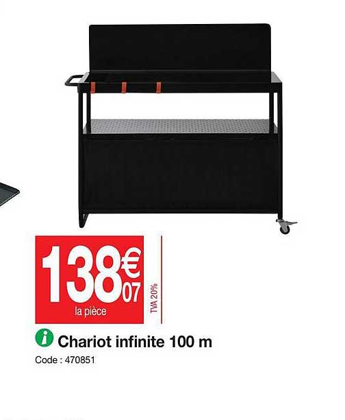 chariot infinite 100 m
