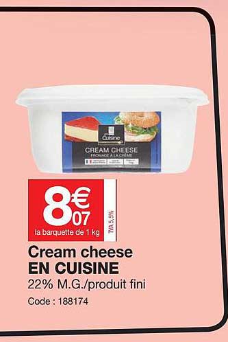 cream cheese en cuisine