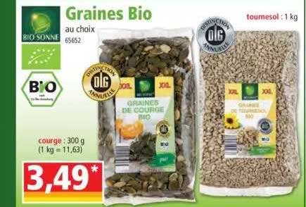 graines bio bio sonne