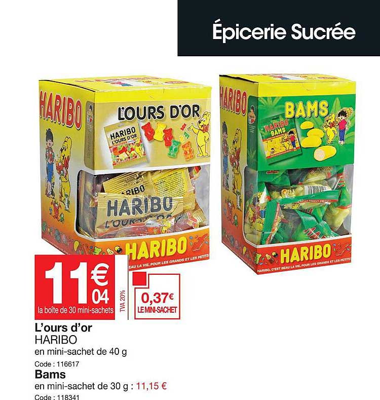 l'ours d'or haribo