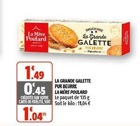 la grande galette pur beurre la mère poulard