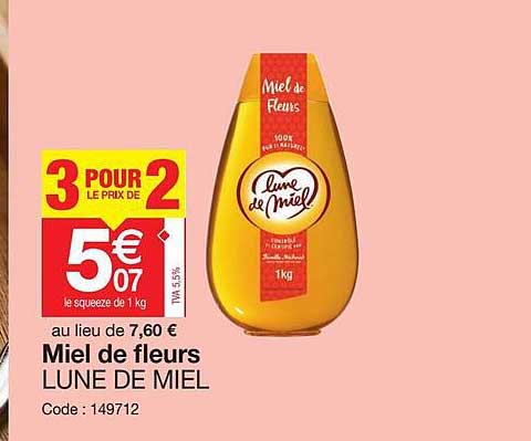Miel De Fleurs Lune D Miel