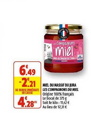 miel du massif du jura les compagnons du miel