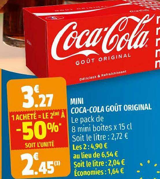 Mini Coca-cola Goût Original