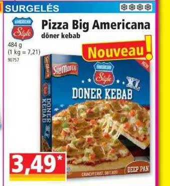 pizza big americana