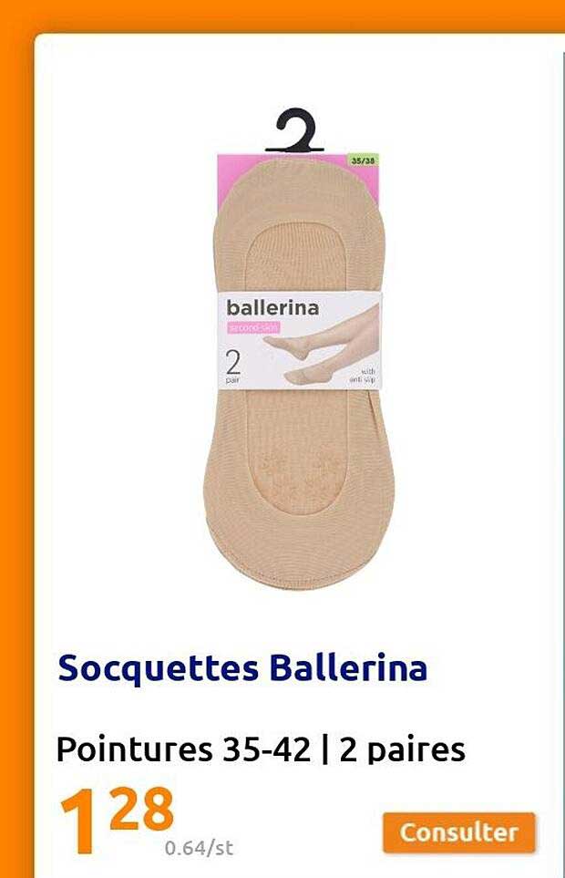 socquettes ballerina
