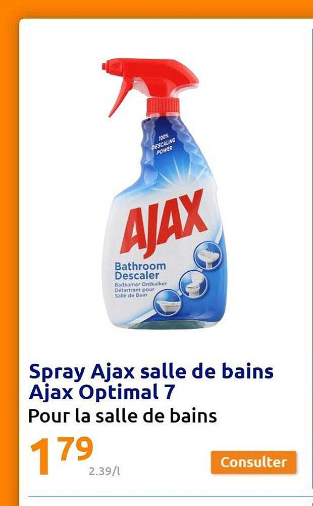 spray ajax salle de bains ajax optimal 7