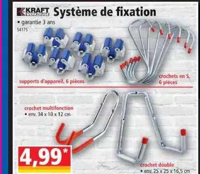 système de fixation kraft werkzeuge
