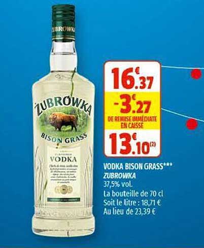 vodka bison grass zubrowka