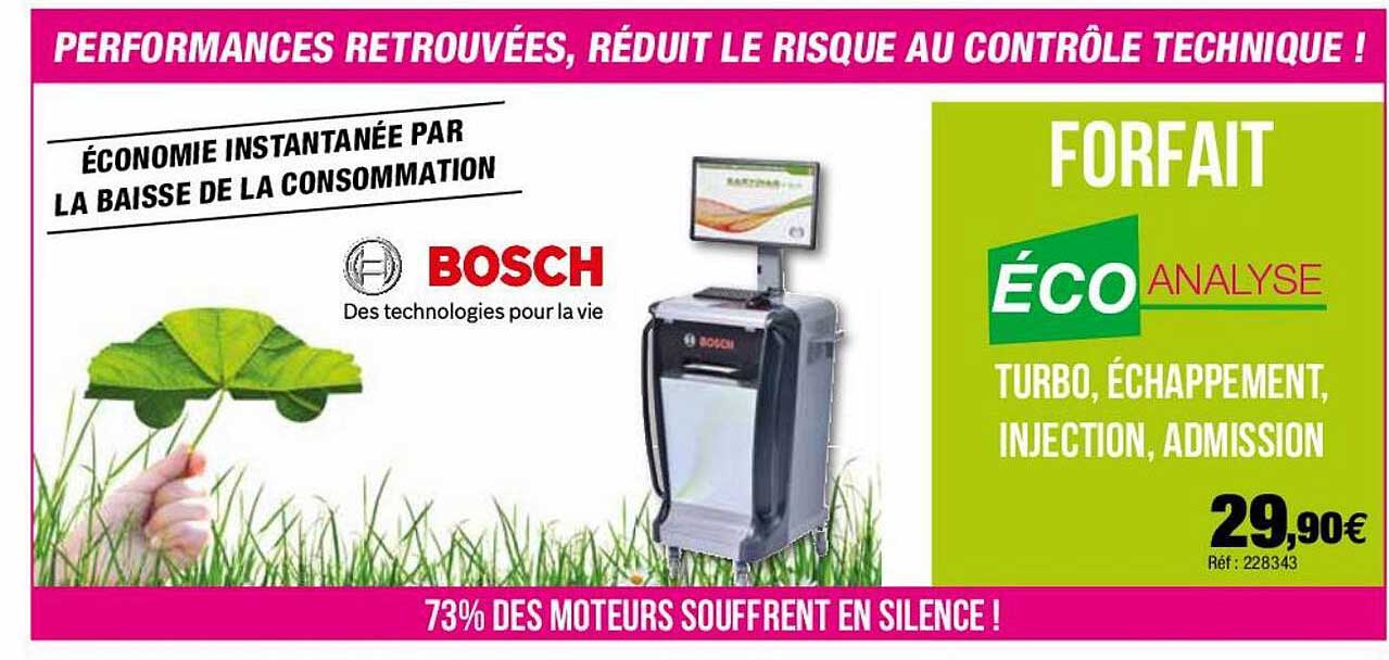 forfait éco analyse bosch